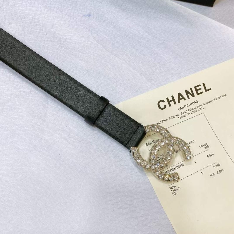 Chanel CC Classic Leather Belt WB001169