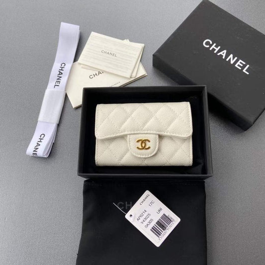 Chanel Leather Wallet WB001275