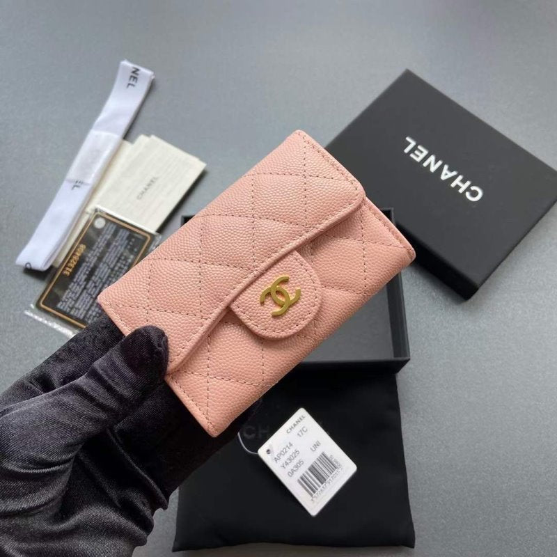 Chanel Leather Wallet WB001276