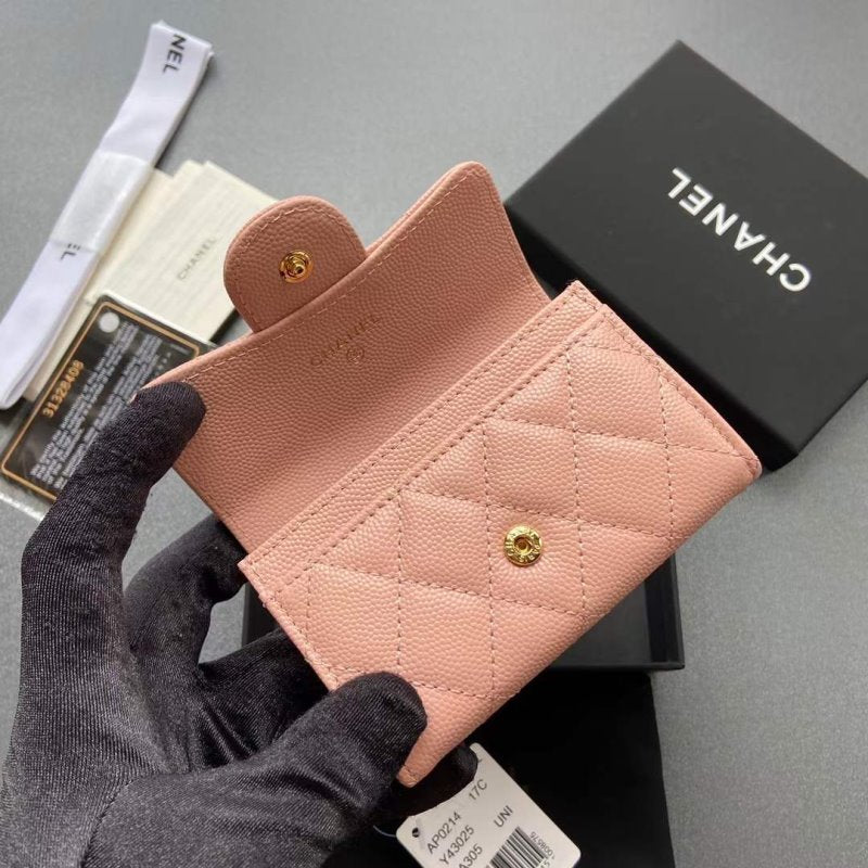 Chanel Leather Wallet WB001276