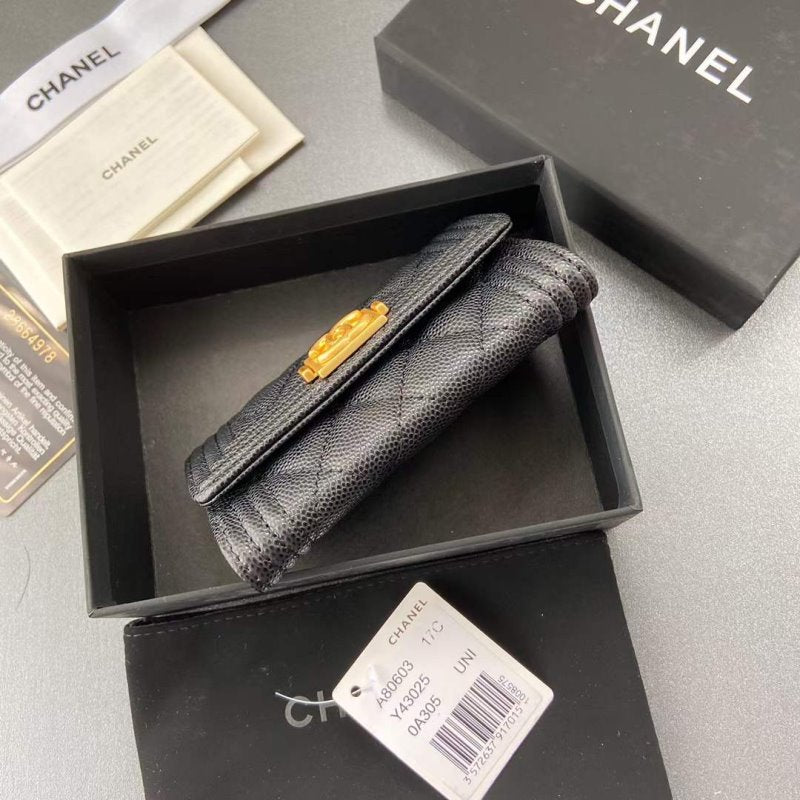 Chanel Leather Wallet WB001281