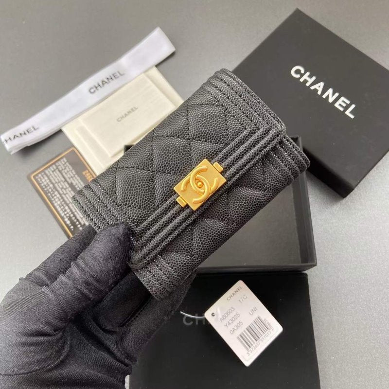 Chanel Leather Wallet WB001281