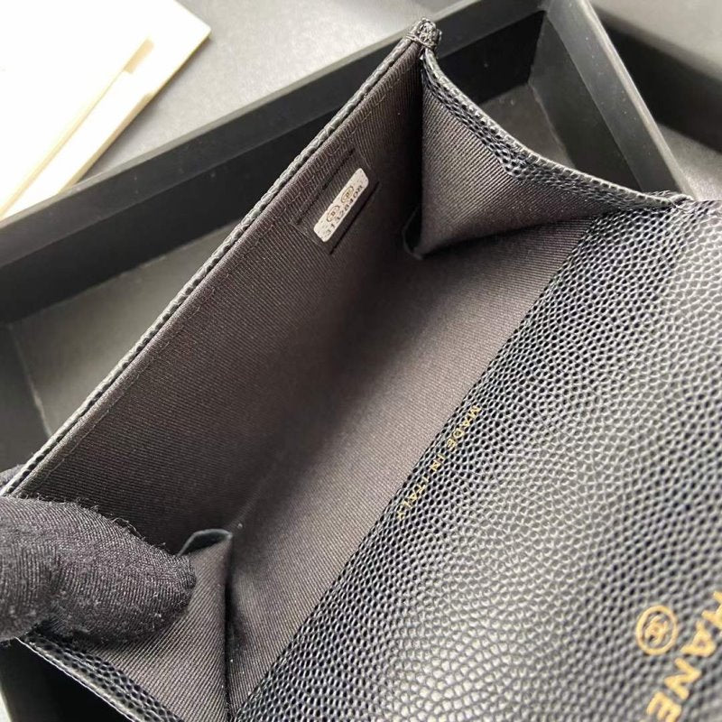 Chanel Leather Wallet WB001281