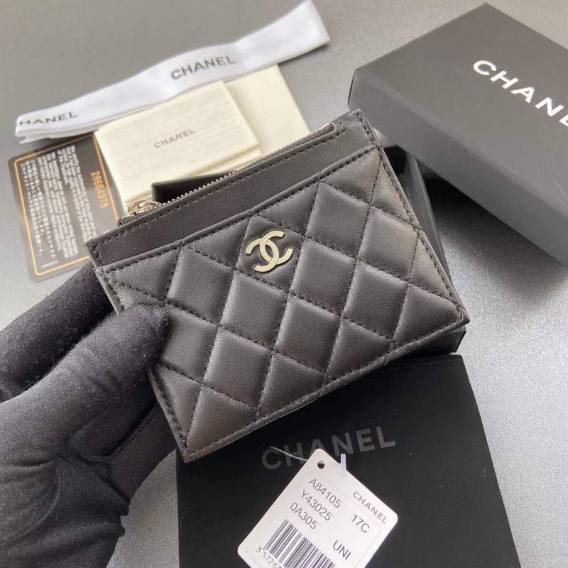 Chanel Leather Wallet WB001284