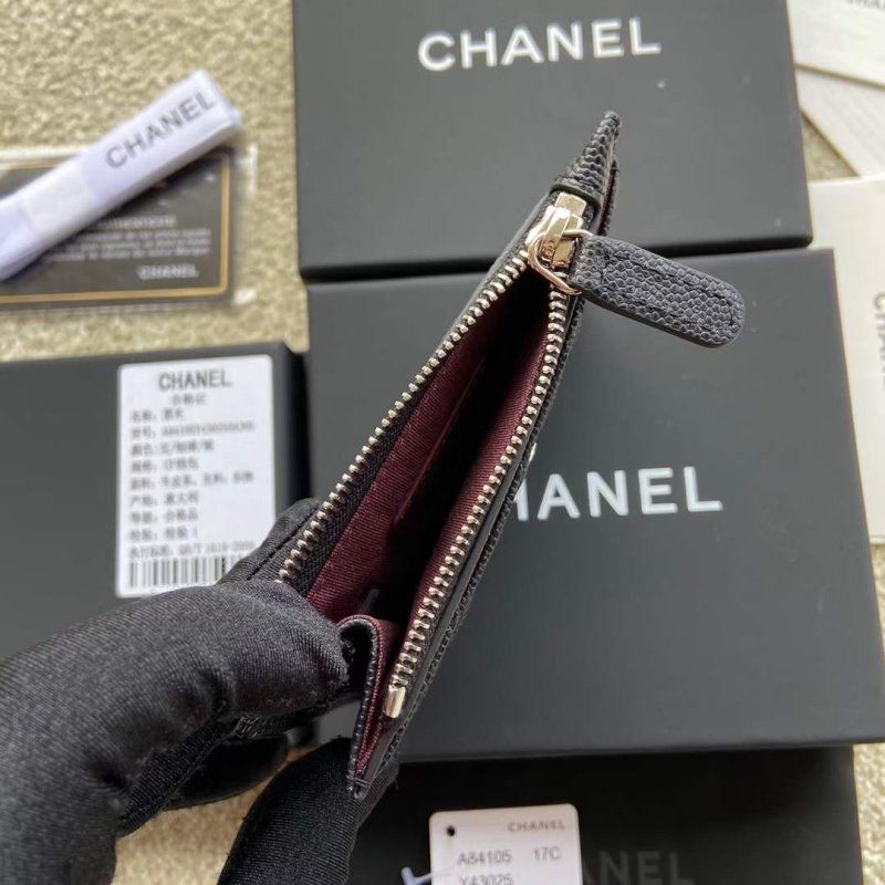 Chanel Leather Wallet WB001287