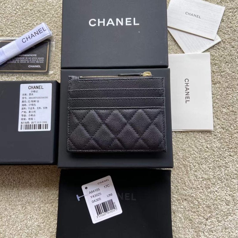 Chanel Leather Wallet WB001288