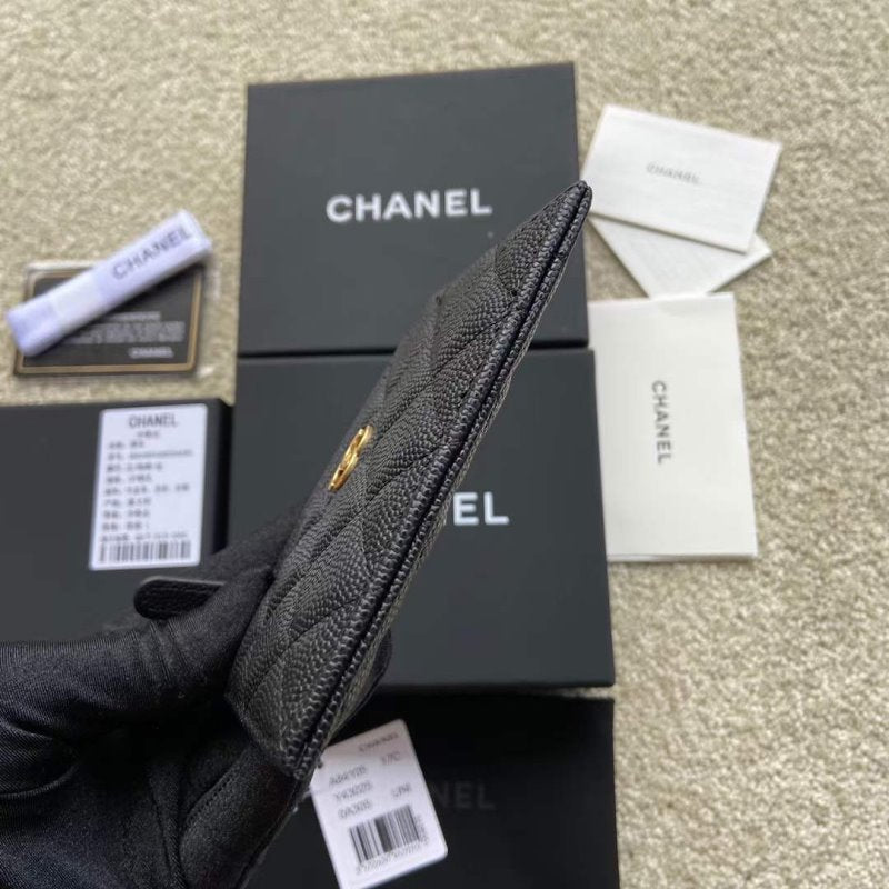 Chanel Leather Wallet WB001288