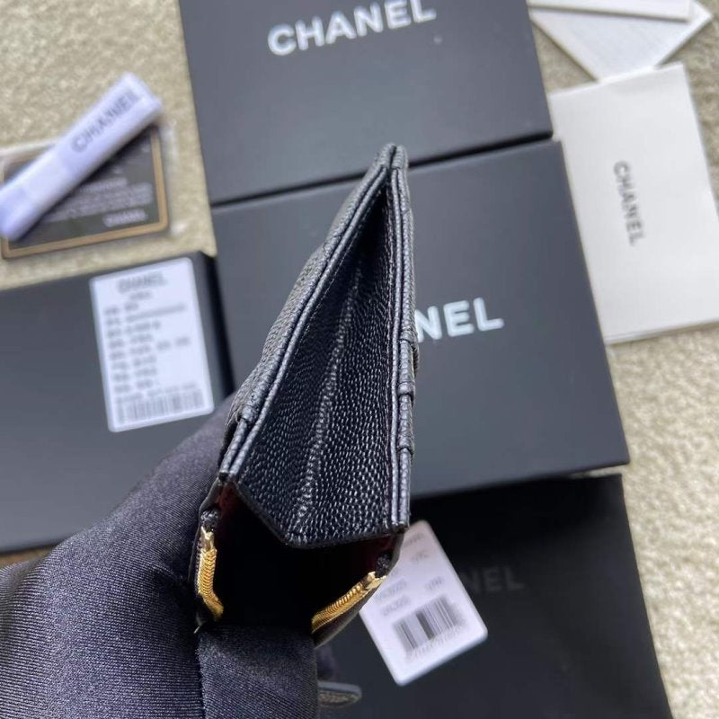Chanel Leather Wallet WB001288