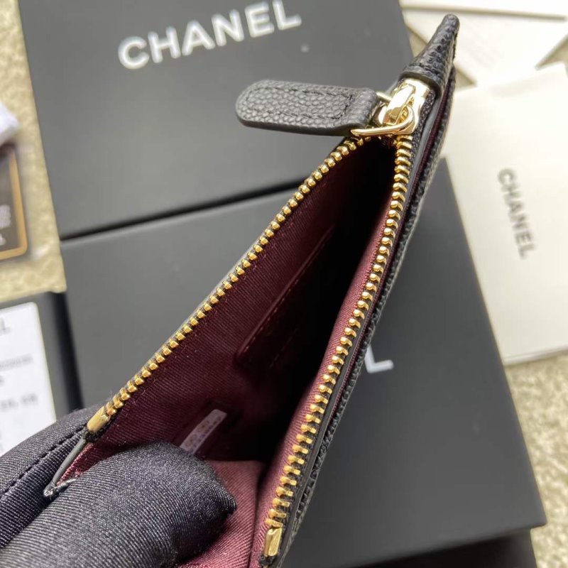 Chanel Leather Wallet WB001288