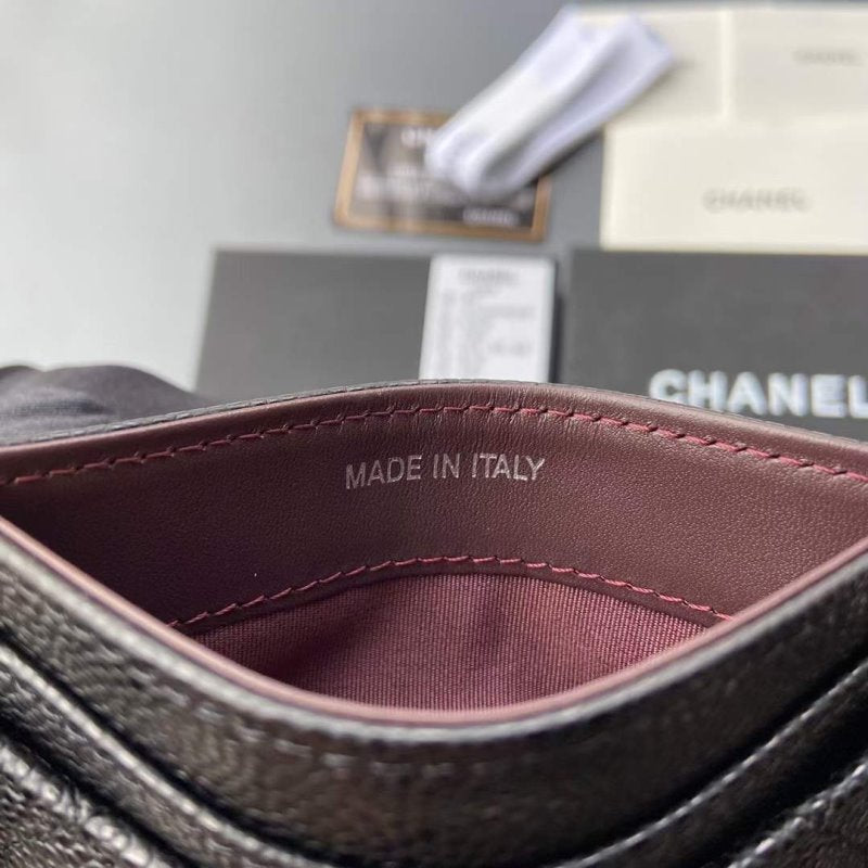 Chanel Leather Wallet WB001289