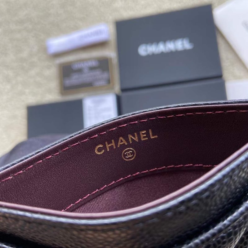 Chanel Leather Wallet WB001290
