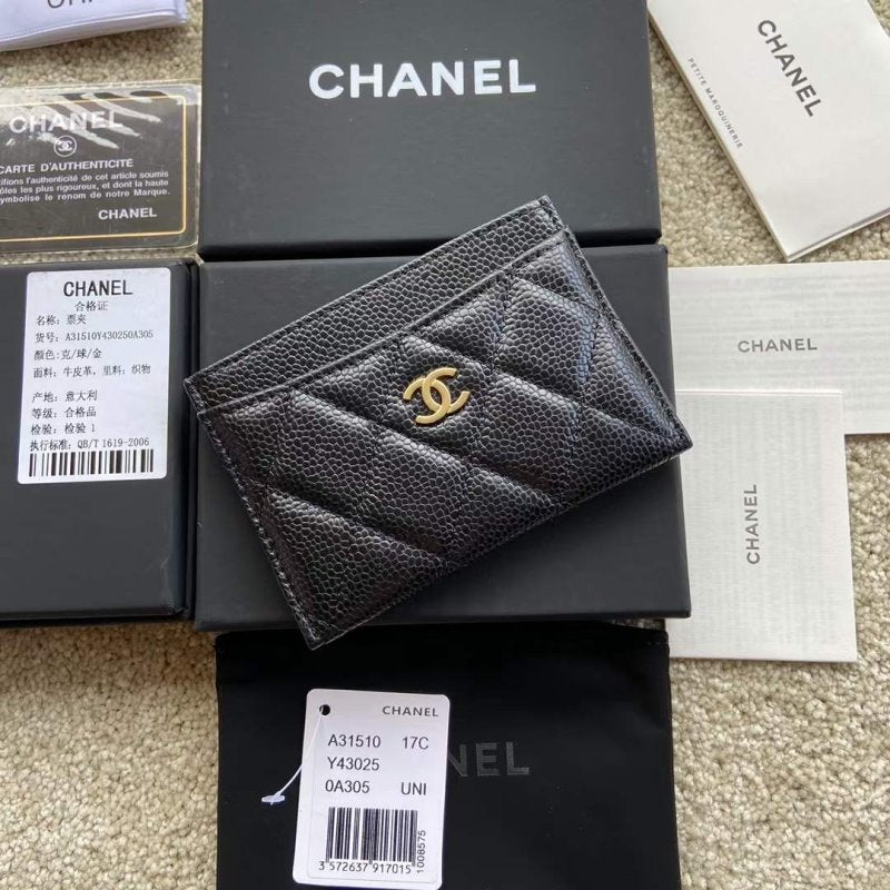 Chanel Leather Wallet WB001290