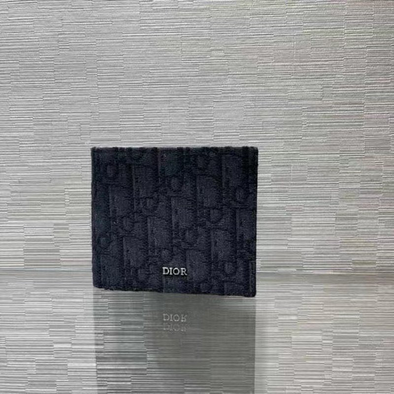 Dior Black Wallet  WLB01290
