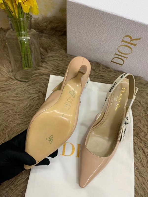 Dior Brown Heeled Sandals SHS02533