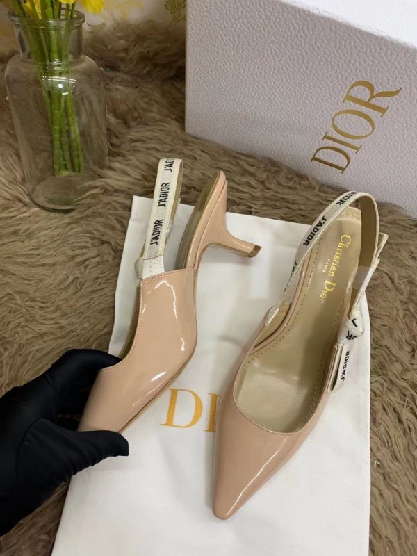 Dior Brown Heeled Sandals SHS02533