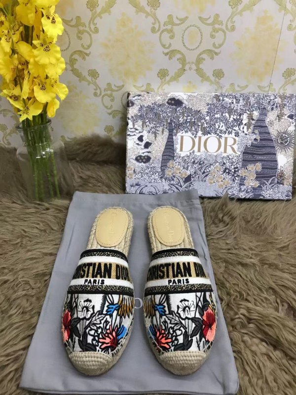 Dior Brown Slippers SHS02558