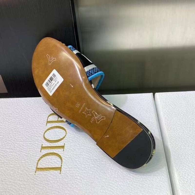 Dior Flat Sandals SHS05216
