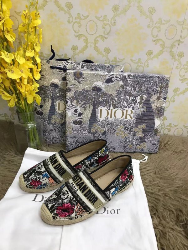 Dior Gray Shoes SHS02532