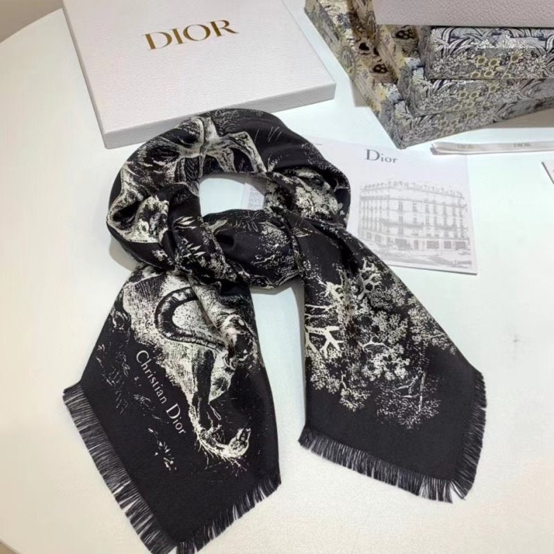 Dior Mulberry Silk Scarf SS005760