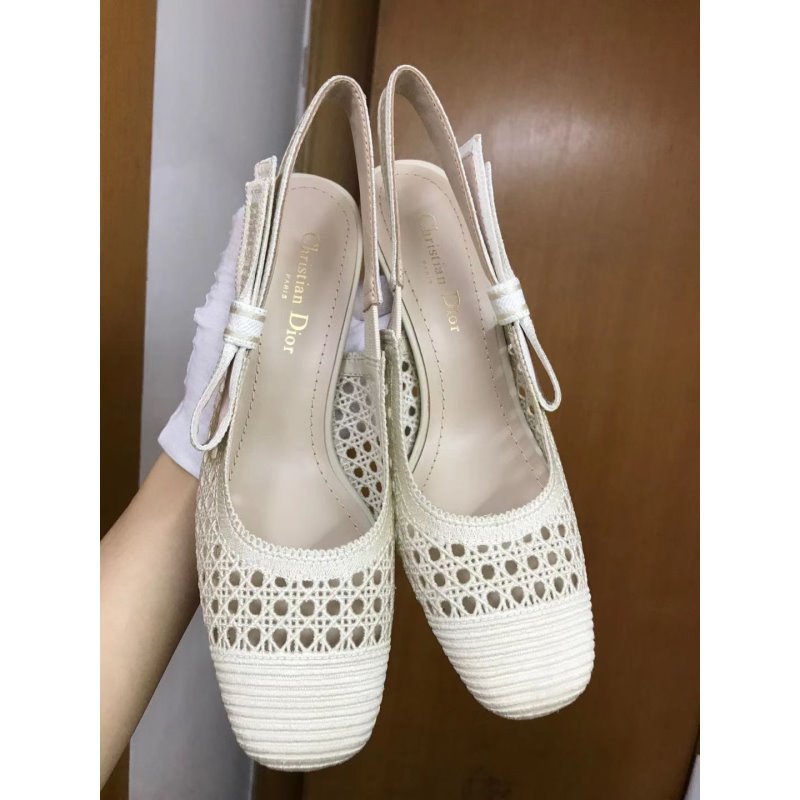 Dior Sling Back Pumps SHS03534