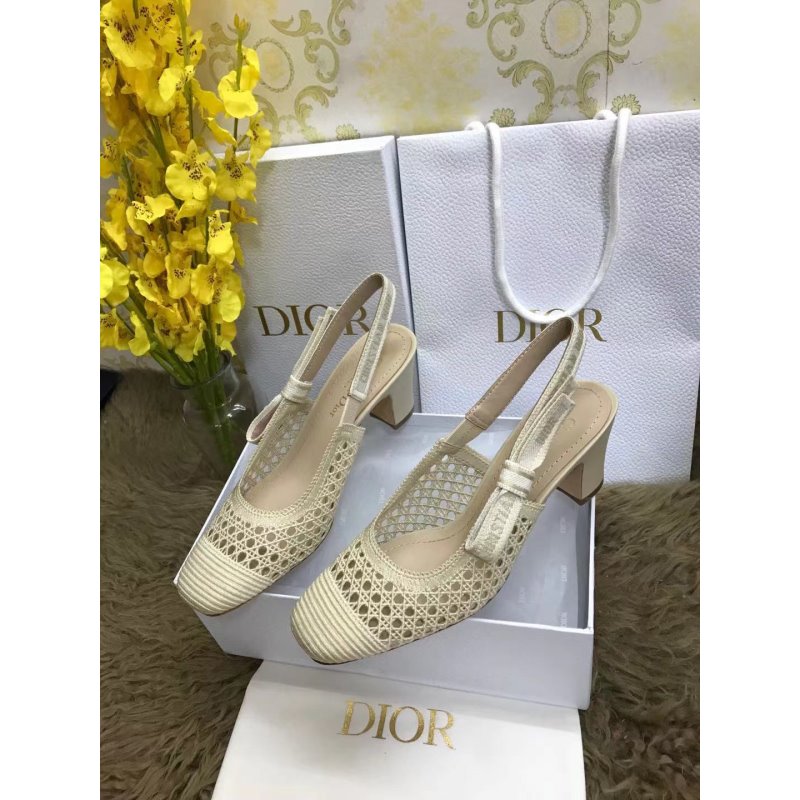 Dior Sling Back Pumps SHS03534