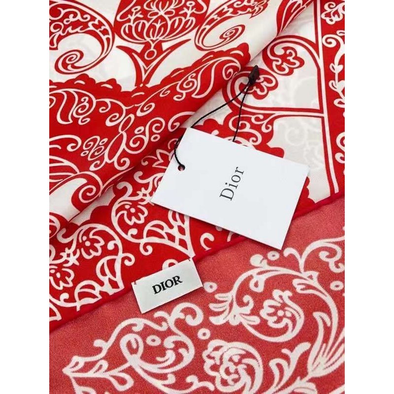 Dior Twill Silk Square Scarf SS006040