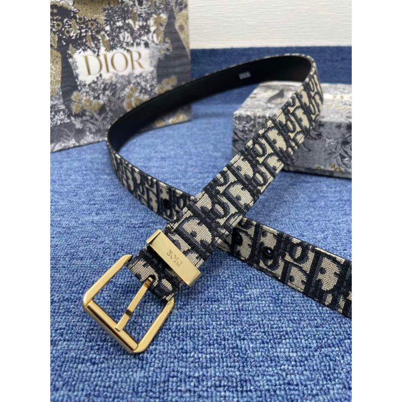 Dior Pin Buckle Leather Belt WB001189