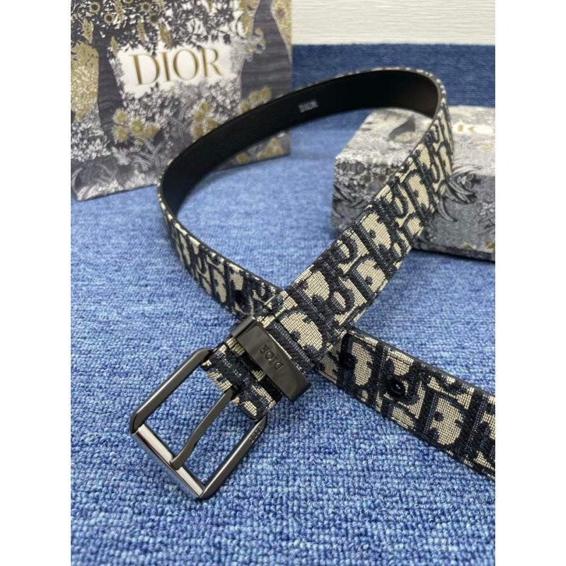 Dior Pin Buckle Leather Belt WB001190
