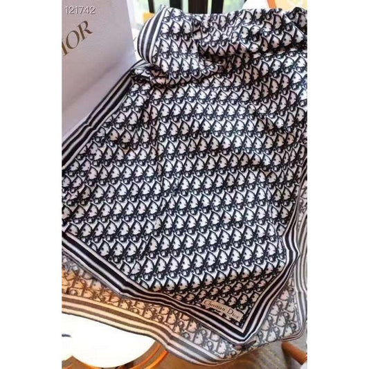 Dior Silk Cashmere Square Scarf SS001002