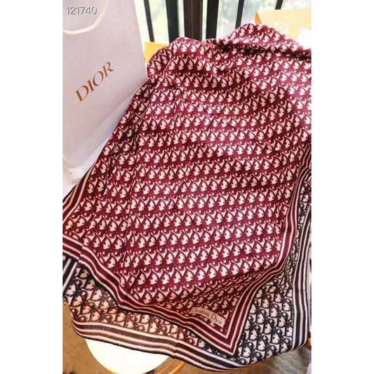 Dior Silk Cashmere Square Scarf SS001004