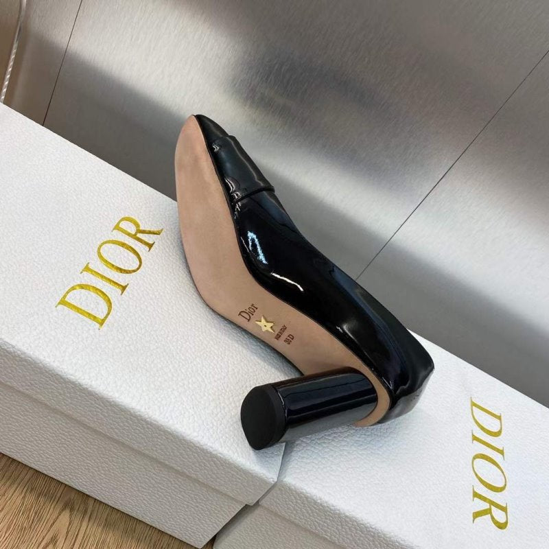 Dior Square Head Single Shoes SH00142