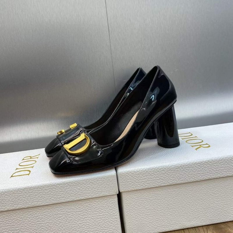 Dior Square Head Single Shoes SH00142