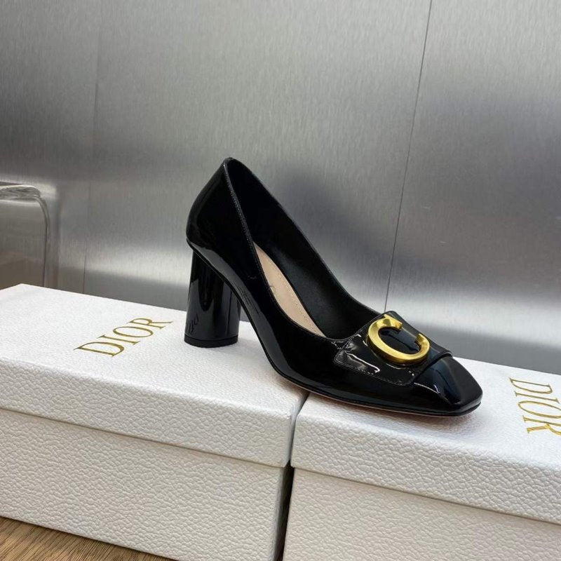 Dior Square Head Single Shoes SH00142