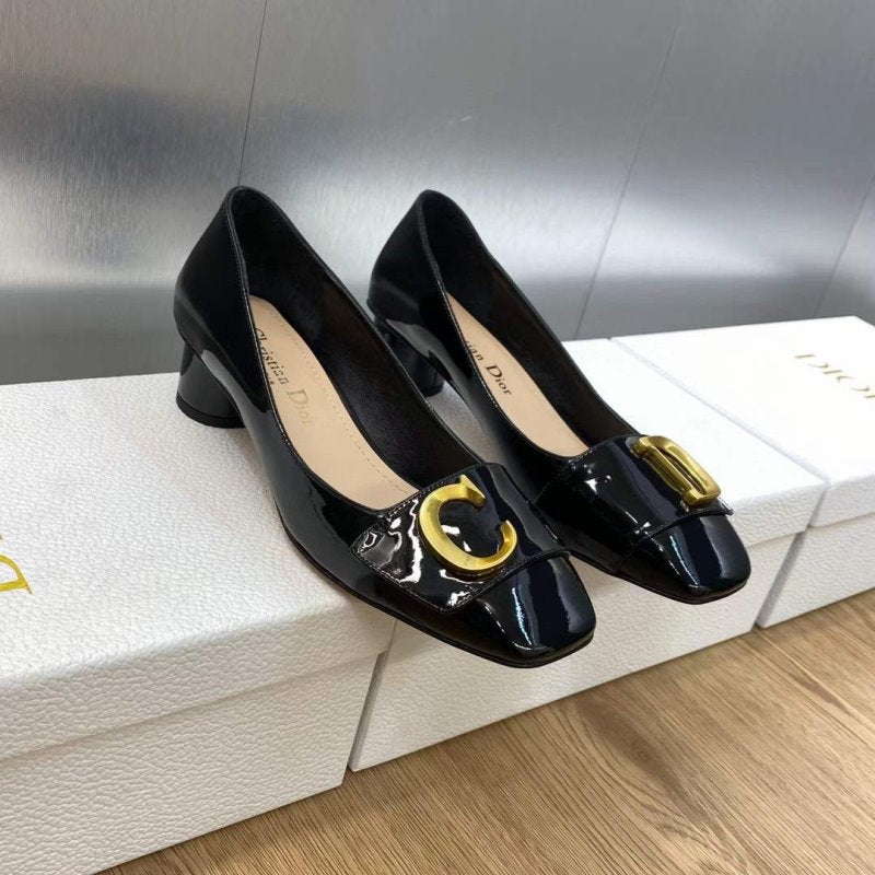 Dior Square Head Single Shoes SH00143