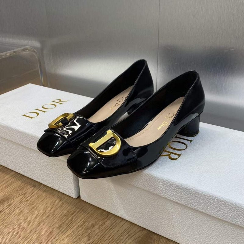 Dior Square Head Single Shoes SH00143