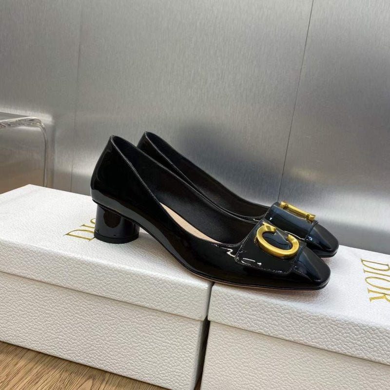 Dior Square Head Single Shoes SH00143