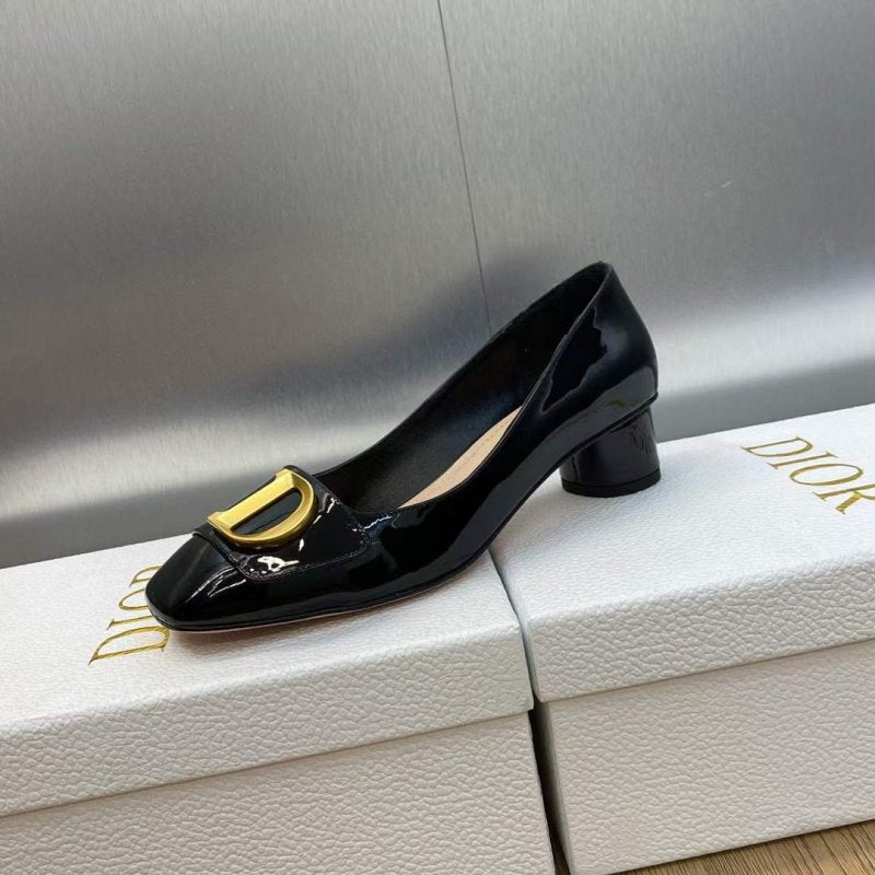 Dior Square Head Single Shoes SH00143