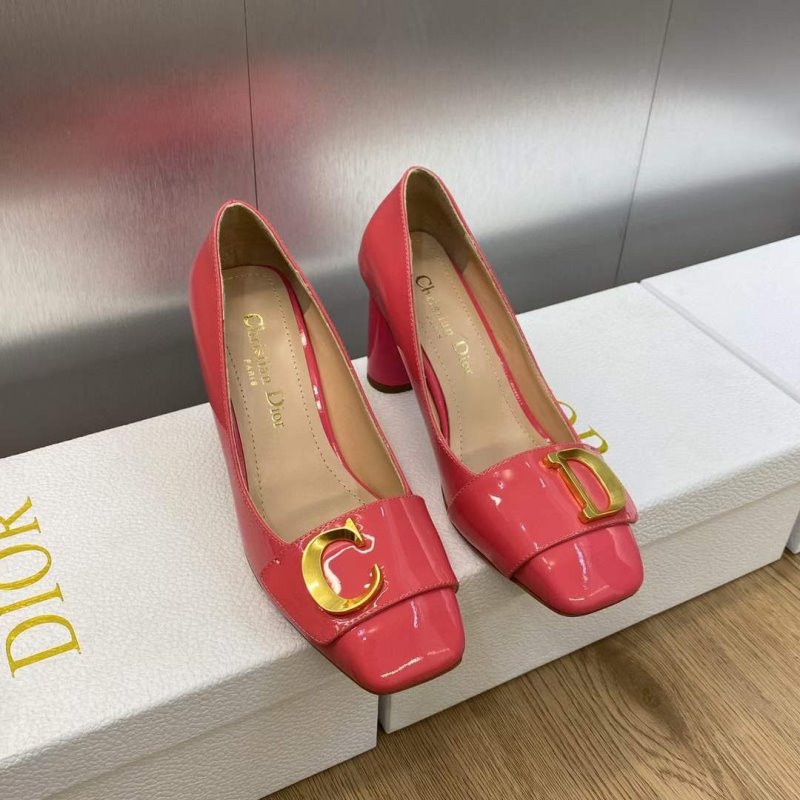 Dior Square Head Single Shoes SH00144