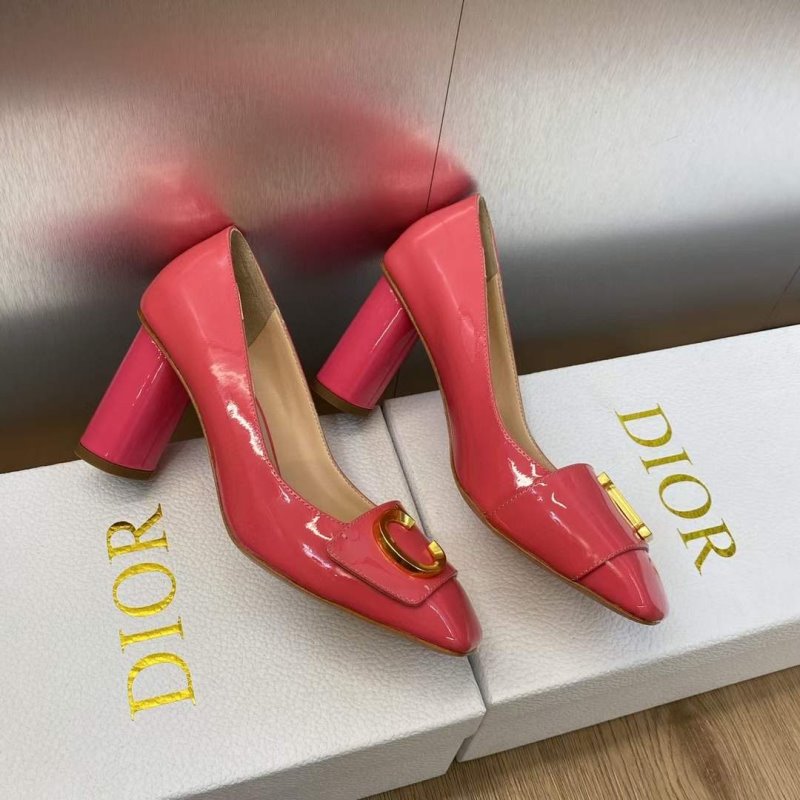 Dior Square Head Single Shoes SH00144