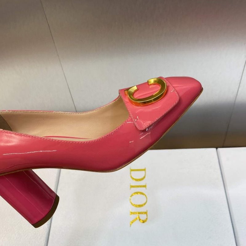 Dior Square Head Single Shoes SH00144