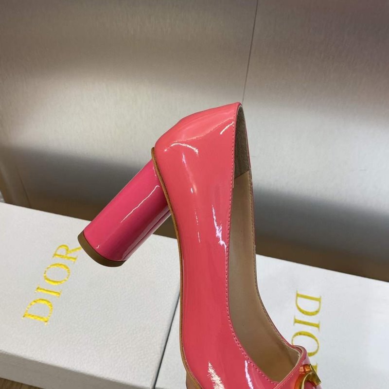 Dior Square Head Single Shoes SH00144