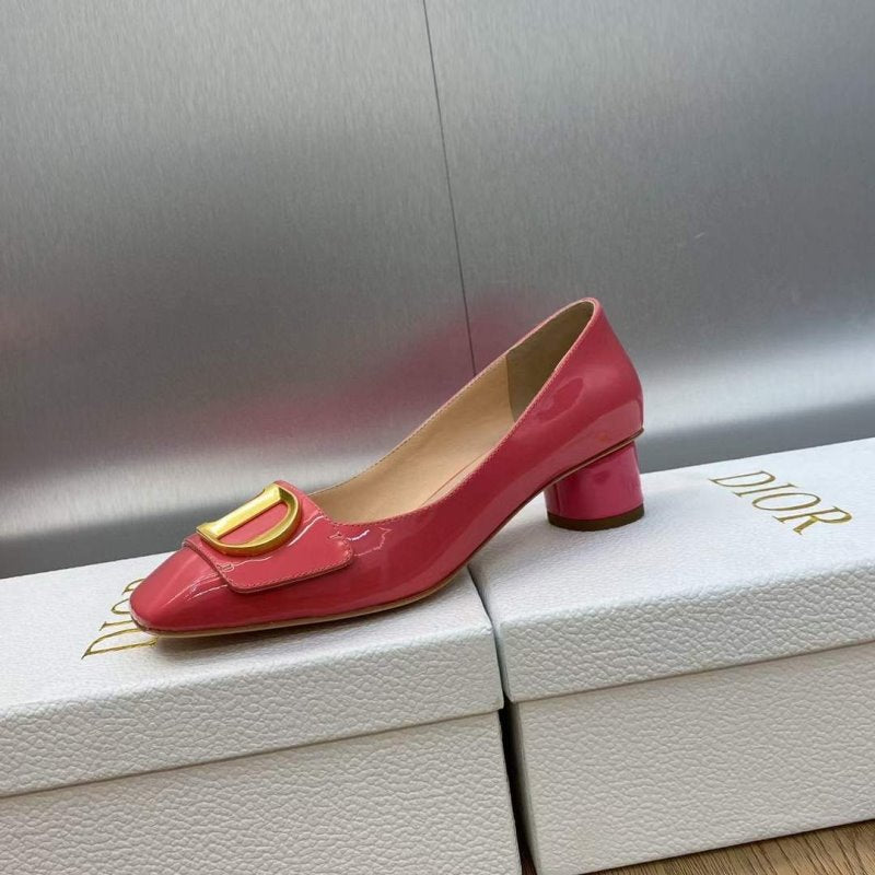 Dior Square Head Single Shoes SH00145