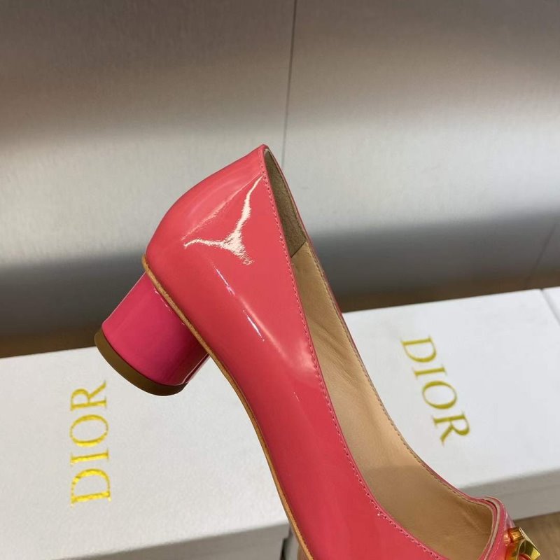 Dior Square Head Single Shoes SH00145