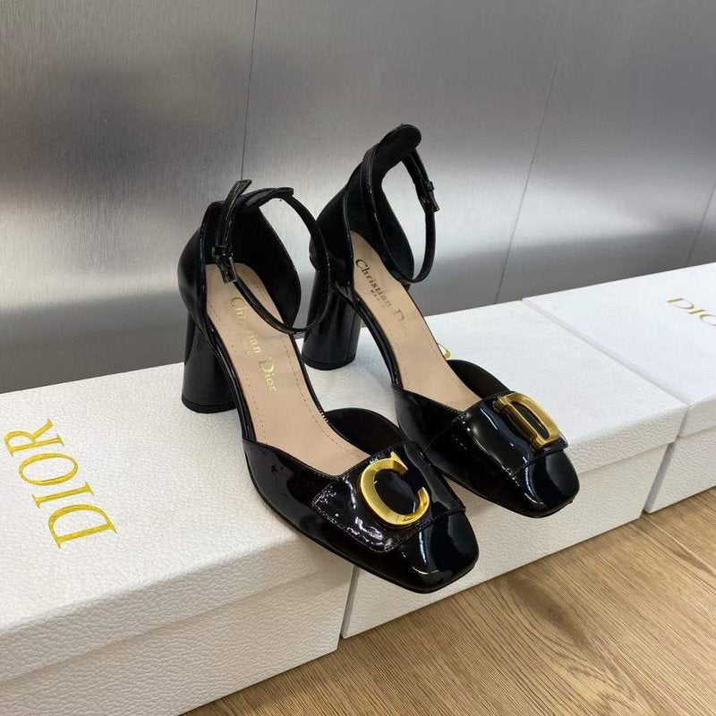 Dior Square Head Single Shoes SH00148