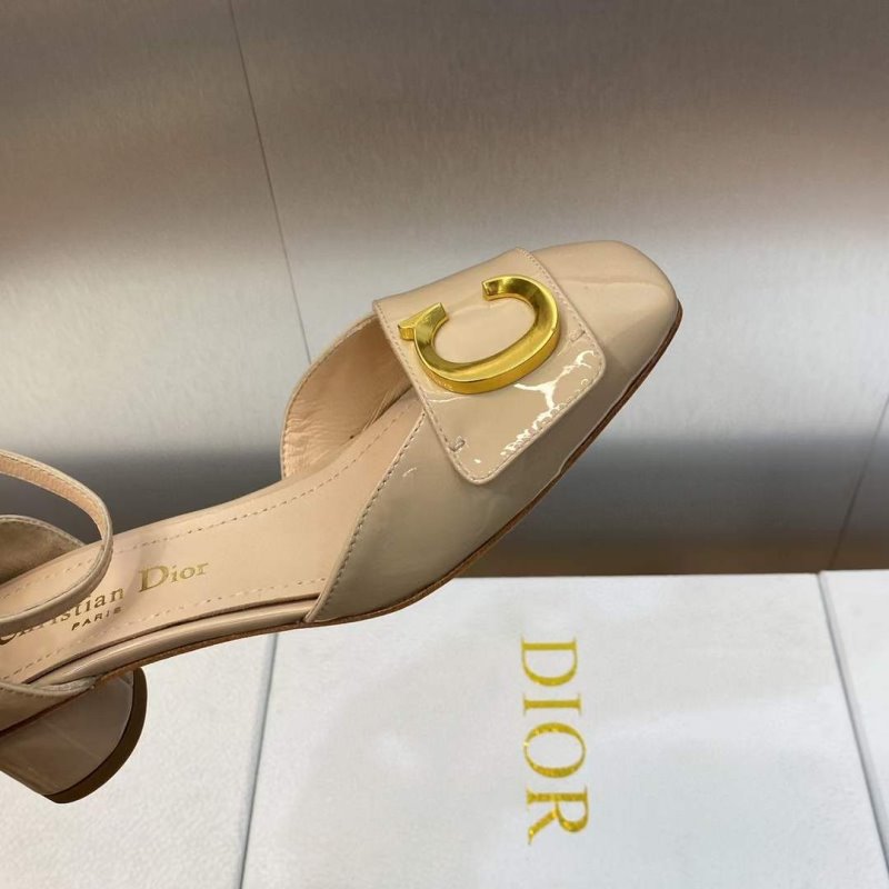 Dior Square Head Single Shoes SH00153