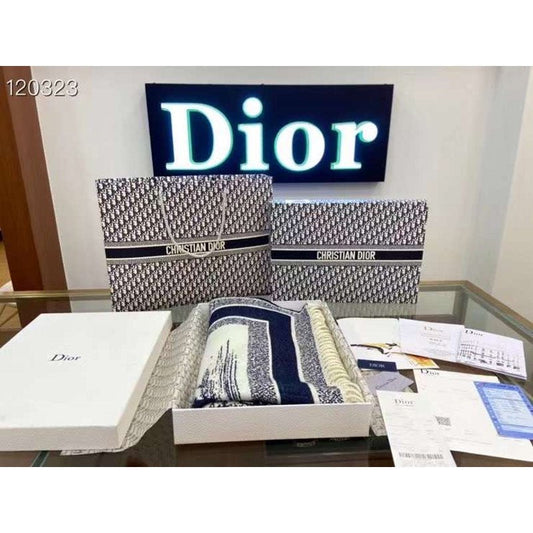 Dior Wool and Cashmere Square Scarf SS001009