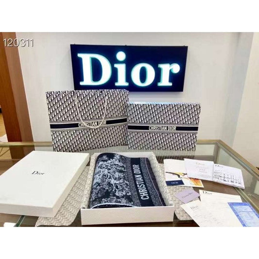 Dior Wool and Cashmere Square Scarf SS001012