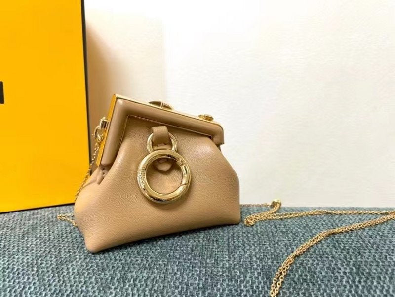 Fendi Brown Leather Bag BFND9951