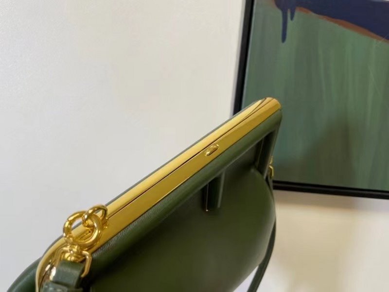 Fendi Green Leather Bag BFND9948