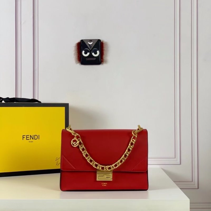 Fendi Red Cross Body Bag BFND9901